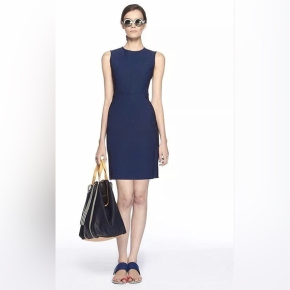 DIANE VON FURSTENBERG Reona Two‎ Sheath Dress in Aubergine - Picture 1 of 9